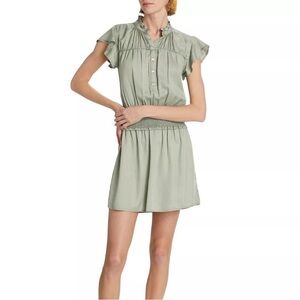 Rails Amina Sage Denim Mini Dress